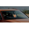 12V LED Lighted Car Dashboard Magnetic Sign