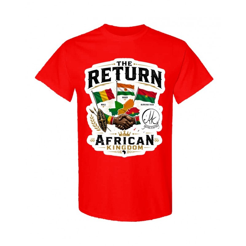 The Return - African Kingdom Mali-Niger-Burkina Faso T-shirt